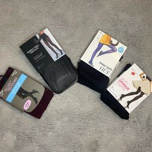4Pc Women’s Assorted Tights